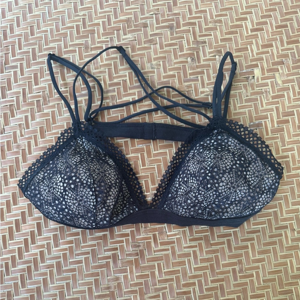 Victoria’s Secret Strappy Bralette with Black Lace